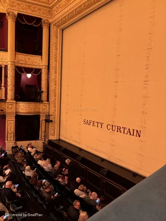 Theatre Royal Glasgow Dress Circle AA3 view from seat photo