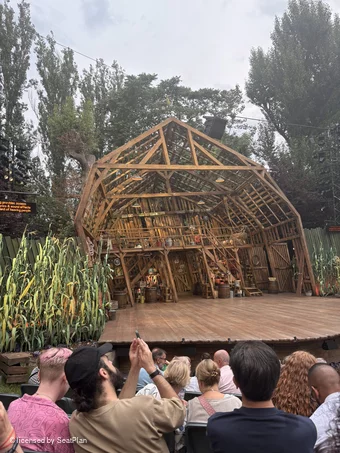 Regent's Park Open Air Theatre Lower Right I48 view from seat photo