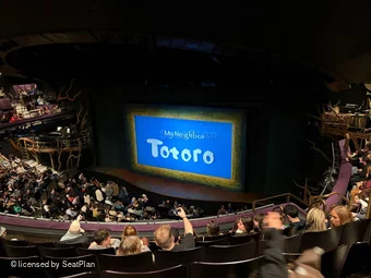 Gillian Lynne Theatre Circle F26 view from seat photo