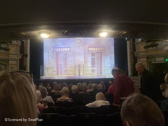 Ambassadors Theatre Stalls M8 view from seat photo