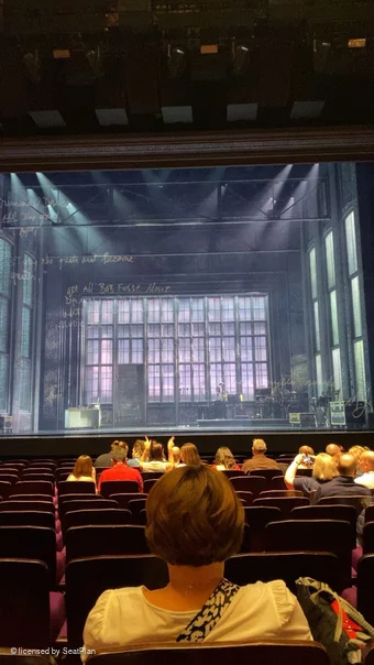 Prince Edward Theatre Stalls L16 view from seat photo