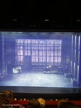 Prince Edward Theatre Dress Circle F12 view from seat photo
