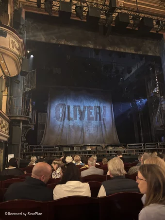 Gielgud Theatre Stalls K20 view from seat photo