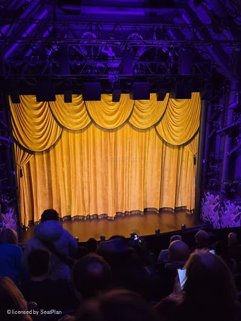 Trafalgar Theatre Dress Circle G15 view from seat photo