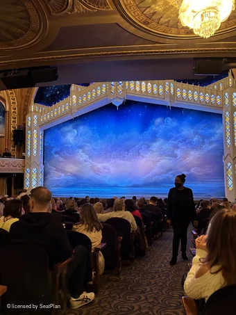 Eugene O'Neill Theatre Orchestra P2 view from seat photo