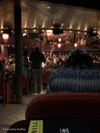 August Wilson Theatre Orchestra J2 view from seat photo