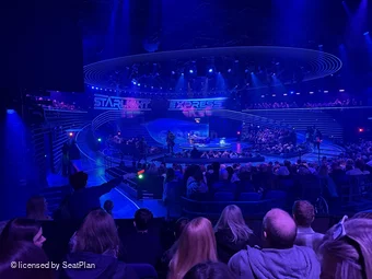 Wembley Park Theatre Locomotive Seats N3 view from seat photo