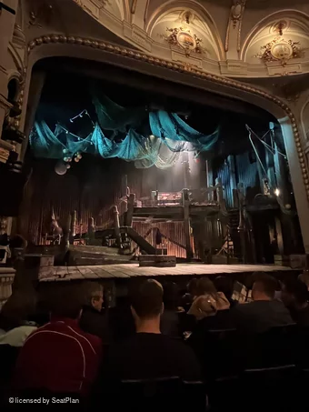 Ambassadors Theatre Stalls F15 view from seat photo