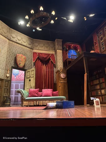 Duchess Theatre Stalls A7 view from seat photo