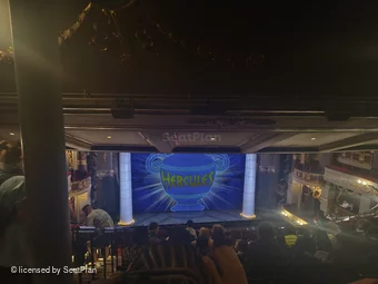 Theatre Royal Drury Lane Grand Circle K33 view from seat photo