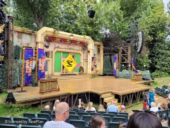 Regent's Park Open Air Theatre Lower Right I49 view from seat photo