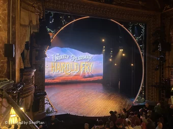 Theatre Royal Haymarket Royal Circle A24 view from seat photo