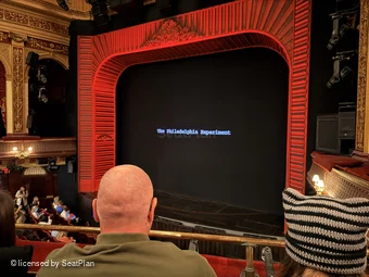 Phoenix Theatre Dress Circle B3 view from seat photo