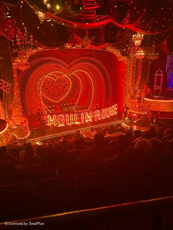 Al Hirschfeld Theatre Mezzanine G7 view from seat photo