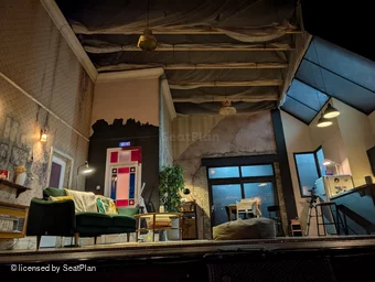 New Victoria Theatre Stalls AA12 view from seat photo