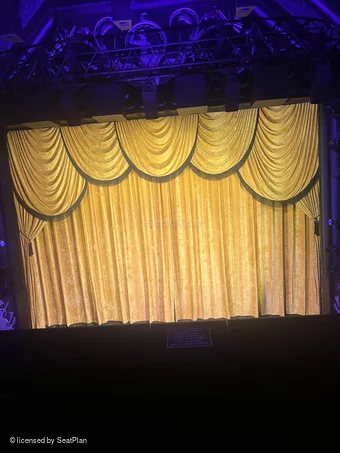 Trafalgar Theatre Stalls B15 view from seat photo