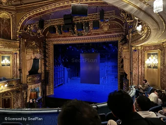 Theatre Royal Haymarket Royal Circle E6 view from seat photo