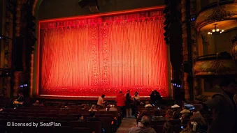 New Amsterdam Theatre Orchestra P4 view from seat photo