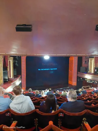 Phoenix Theatre Dress Circle K26 view from seat photo