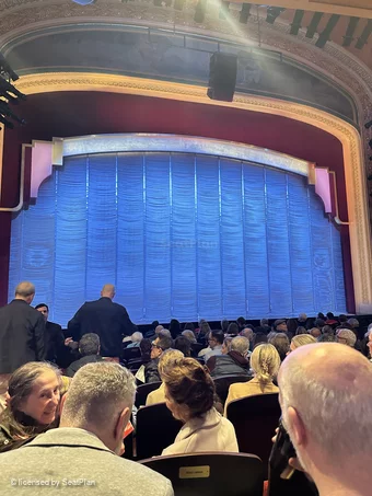 Todd Haimes Theatre Orchestra K116 view from seat photo