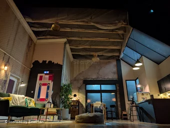 New Victoria Theatre Stalls AA11 view from seat photo