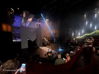 The Other Palace Stalls D23 view from seat photo