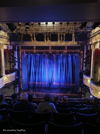 Vaudeville Theatre Dress Circle F12 view from seat photo