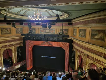 Phoenix Theatre Grand Circle H3 view from seat photo