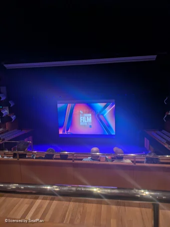 Royal Festival Hall Balcony C18 view from seat photo