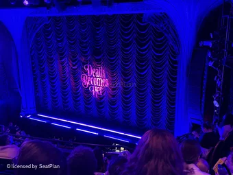 Lunt-Fontanne Theatre Front Mezzanine E20 view from seat photo