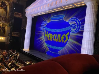 Theatre Royal Drury Lane Royal Circle Prince's Side A4 view from seat photo