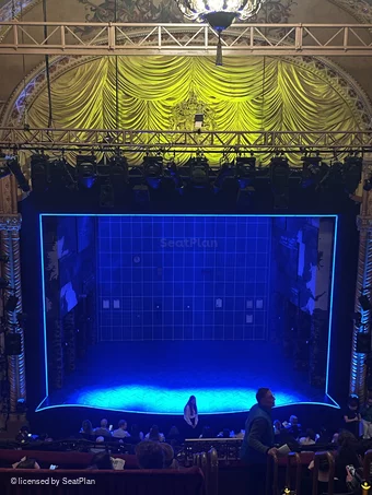 Golden Theatre Rear Mezzanine B101 view from seat photo