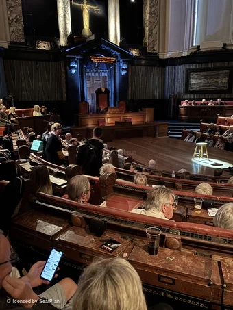 London County Hall Central Gallery D21 view from seat photo
