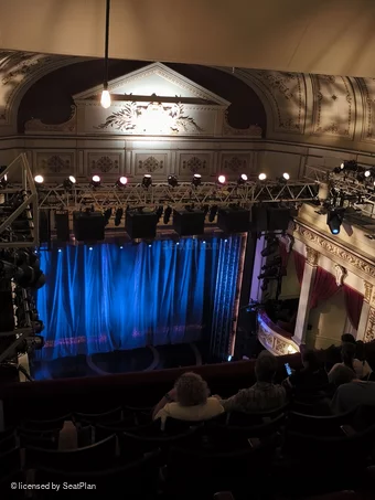 Vaudeville Theatre Upper Circle H2 view from seat photo