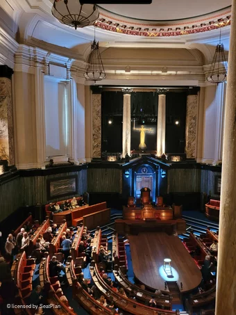 London County Hall Central Gallery C19 view from seat photo