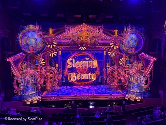 London Palladium Royal Circle C24 view from seat photo