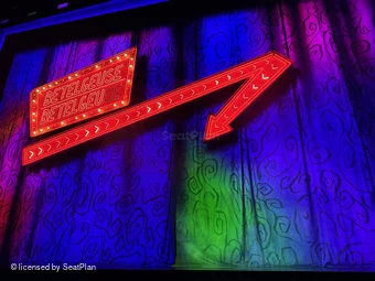 Prince Edward Theatre Stalls A13 view from seat photo