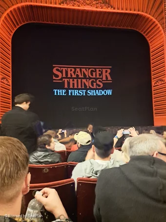 Phoenix Theatre Stalls J16 view from seat photo