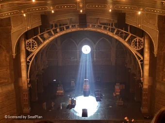 Lyric Theatre Balcony B111 view from seat photo