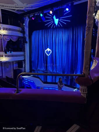Criterion Theatre Dress Circle C1 view from seat photo