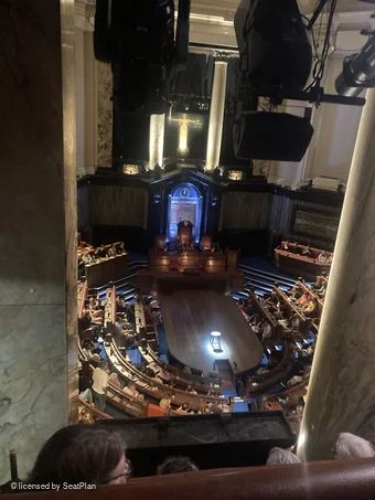 London County Hall Central Gallery D18 view from seat photo