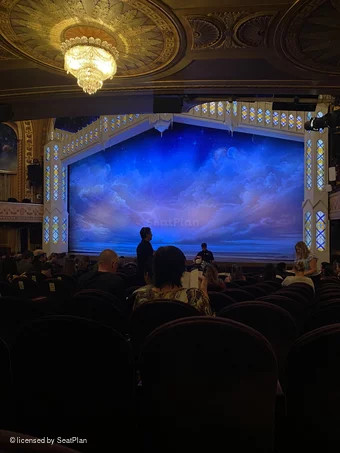 Eugene O'Neill Theatre Orchestra Q8 view from seat photo