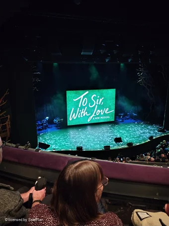 Gillian Lynne Theatre Circle B59 view from seat photo