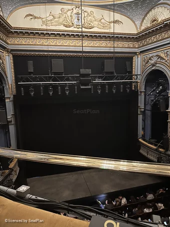Harold Pinter Theatre Royal Circle A15 view from seat photo