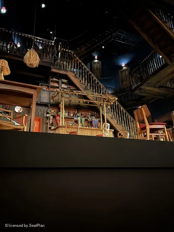 Harold Pinter Theatre Stalls B17 view from seat photo