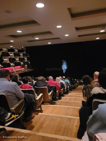 Royal Festival Hall Rear Stalls WW14 view from seat photo
