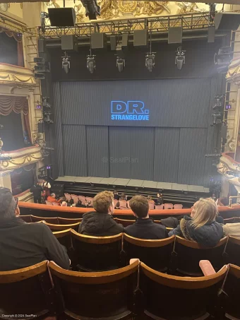 Noel Coward Theatre Royal Circle F9 view from seat photo