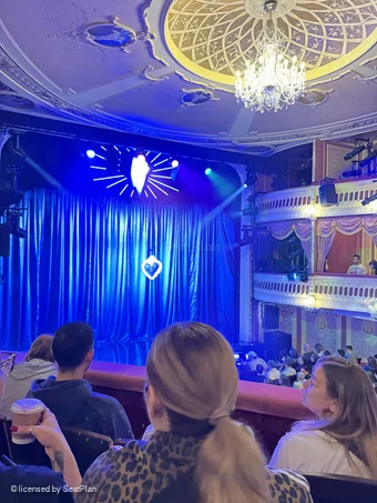 Criterion Theatre Dress Circle D27 view from seat photo