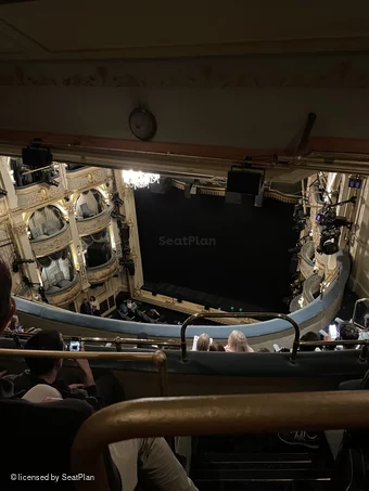 Wyndham's Theatre Grand Circle G4 view from seat photo