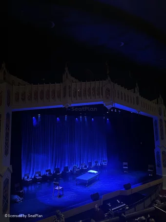 Prince of Wales Theatre Circle A36 view from seat photo